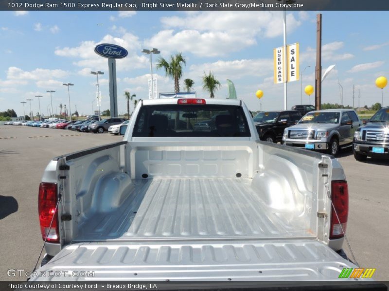 Bright Silver Metallic / Dark Slate Gray/Medium Graystone 2012 Dodge Ram 1500 Express Regular Cab