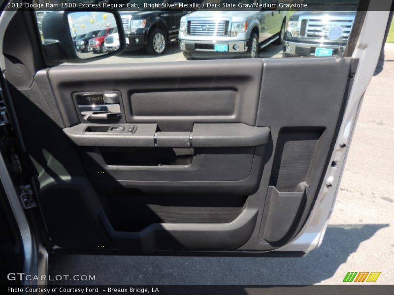 Bright Silver Metallic / Dark Slate Gray/Medium Graystone 2012 Dodge Ram 1500 Express Regular Cab