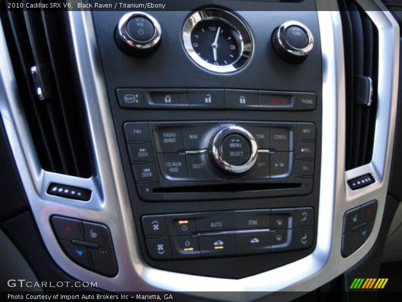 Black Raven / Titanium/Ebony 2010 Cadillac SRX V6