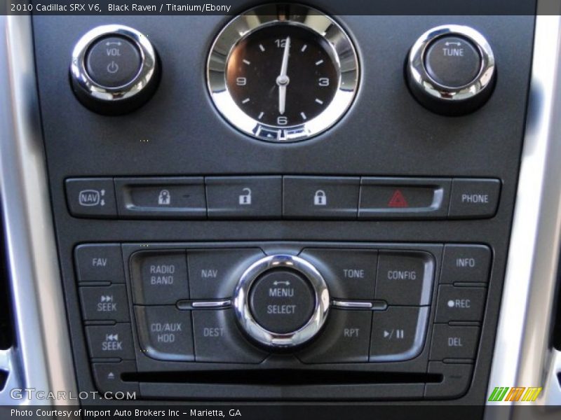 Black Raven / Titanium/Ebony 2010 Cadillac SRX V6