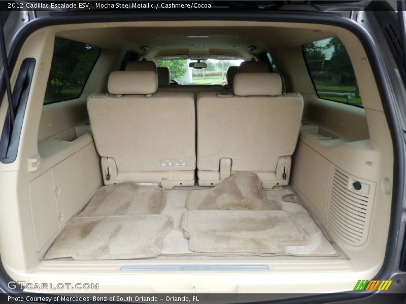  2012 Escalade ESV Trunk