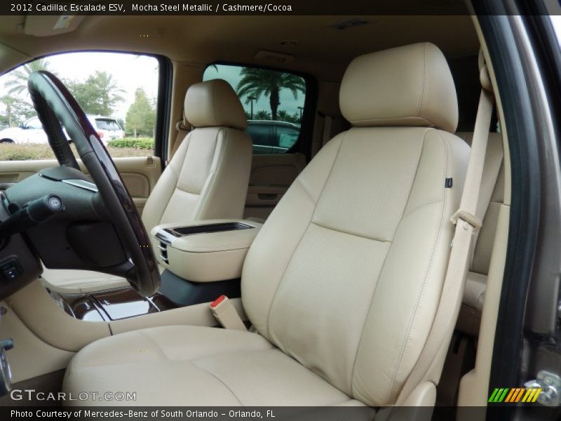 Front Seat of 2012 Escalade ESV