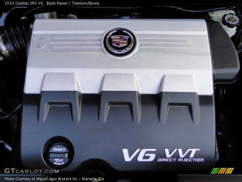 Black Raven / Titanium/Ebony 2010 Cadillac SRX V6