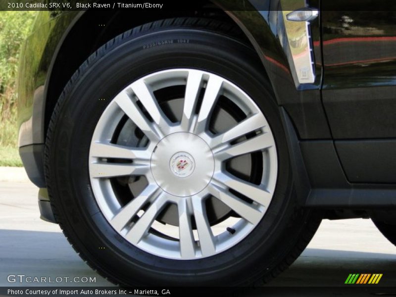 Black Raven / Titanium/Ebony 2010 Cadillac SRX V6