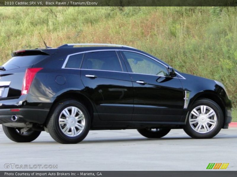 Black Raven / Titanium/Ebony 2010 Cadillac SRX V6