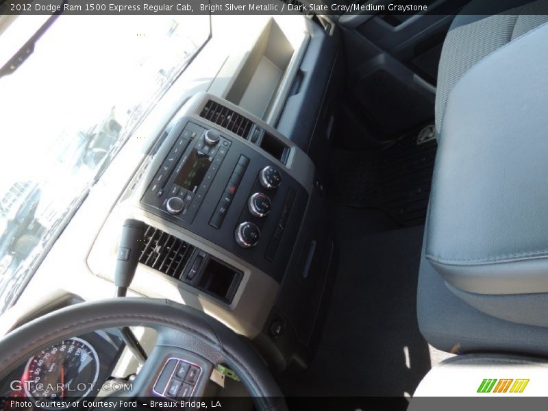 Bright Silver Metallic / Dark Slate Gray/Medium Graystone 2012 Dodge Ram 1500 Express Regular Cab
