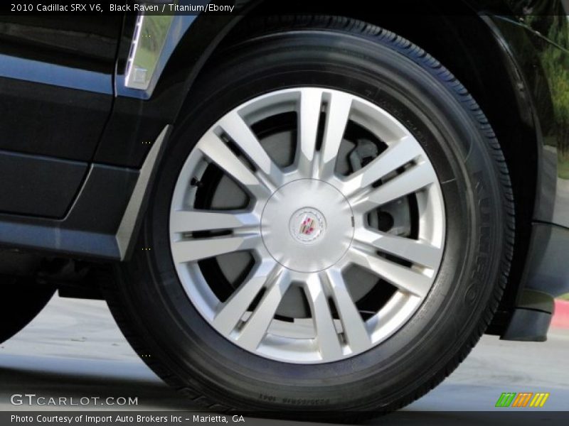 Black Raven / Titanium/Ebony 2010 Cadillac SRX V6