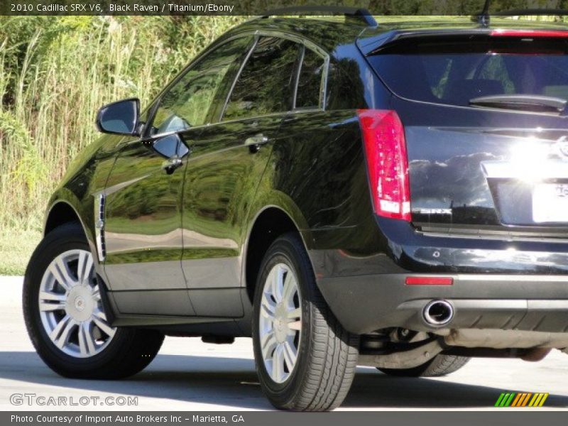 Black Raven / Titanium/Ebony 2010 Cadillac SRX V6