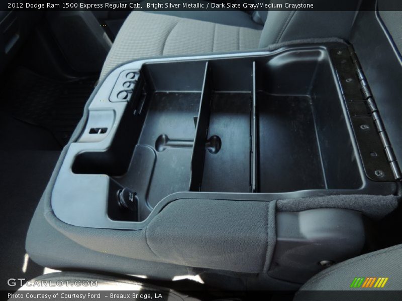 Bright Silver Metallic / Dark Slate Gray/Medium Graystone 2012 Dodge Ram 1500 Express Regular Cab