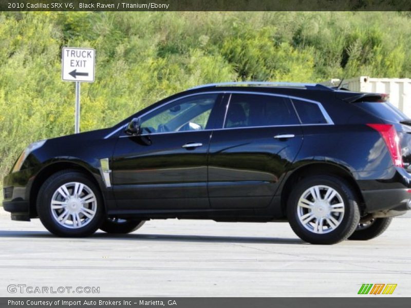 Black Raven / Titanium/Ebony 2010 Cadillac SRX V6