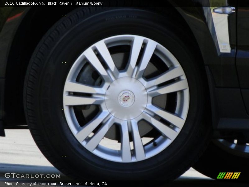 Black Raven / Titanium/Ebony 2010 Cadillac SRX V6