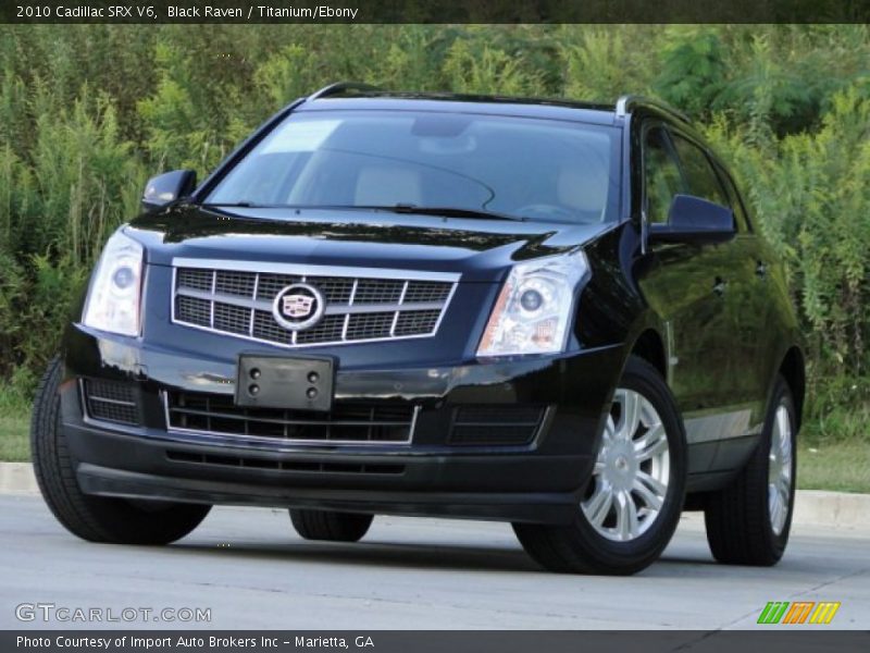 Black Raven / Titanium/Ebony 2010 Cadillac SRX V6