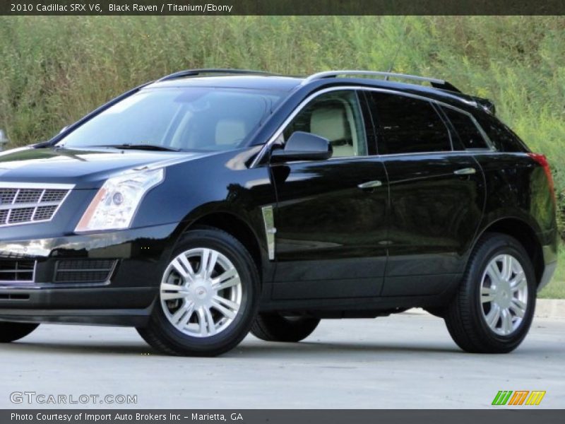 Black Raven / Titanium/Ebony 2010 Cadillac SRX V6