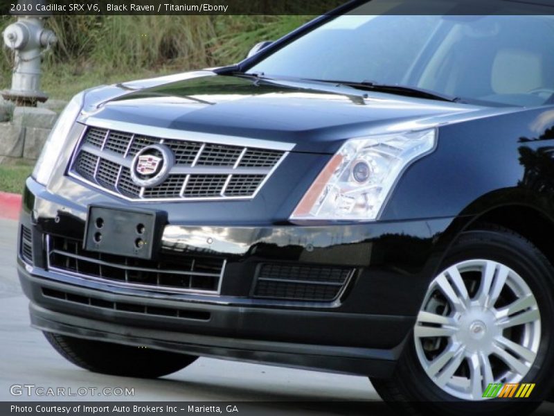 Black Raven / Titanium/Ebony 2010 Cadillac SRX V6