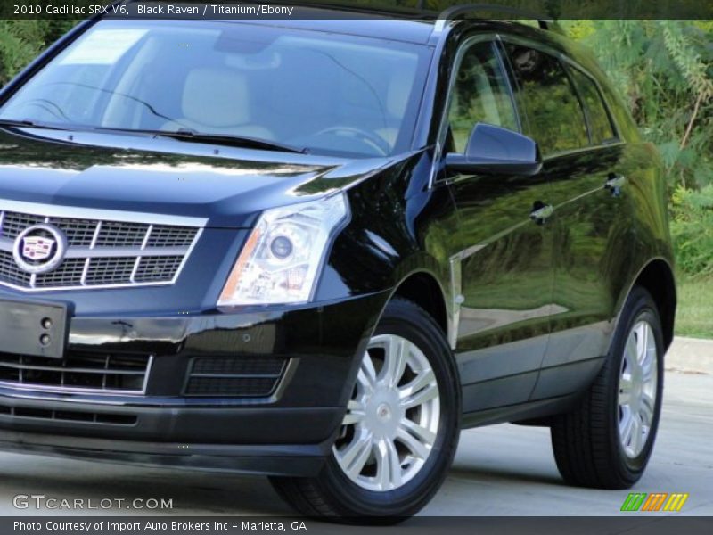 Black Raven / Titanium/Ebony 2010 Cadillac SRX V6
