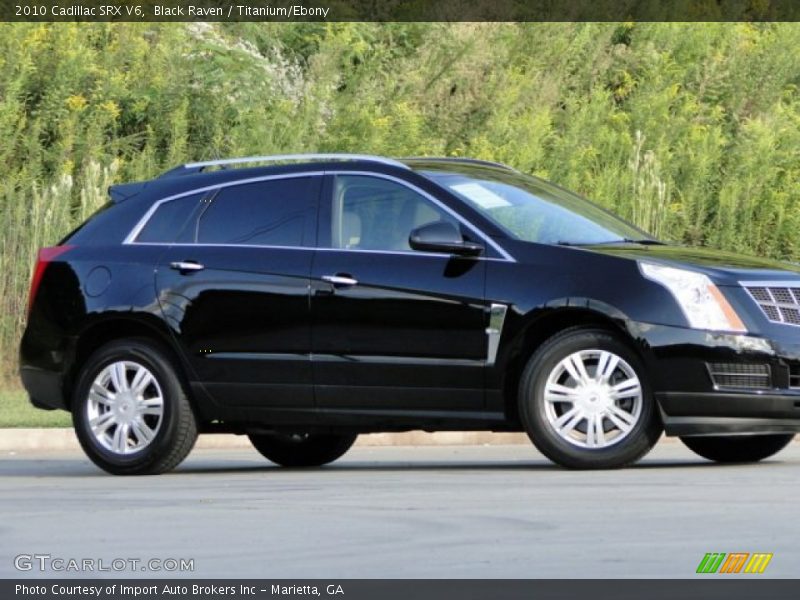 Black Raven / Titanium/Ebony 2010 Cadillac SRX V6