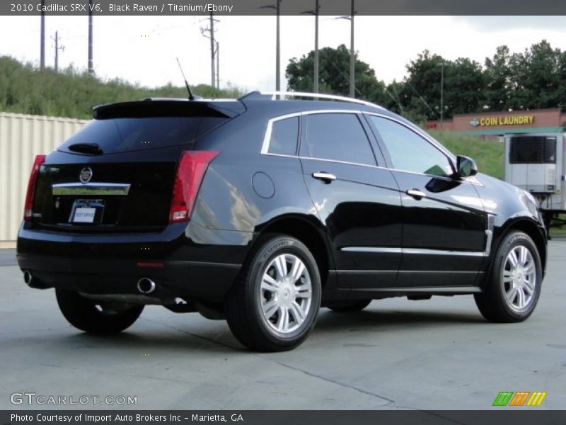 Black Raven / Titanium/Ebony 2010 Cadillac SRX V6