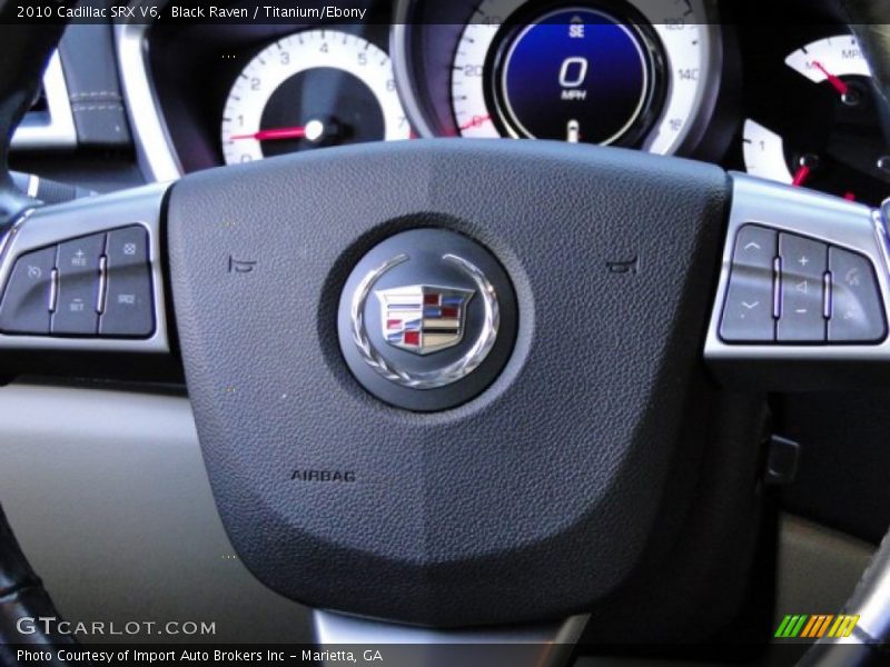 Black Raven / Titanium/Ebony 2010 Cadillac SRX V6
