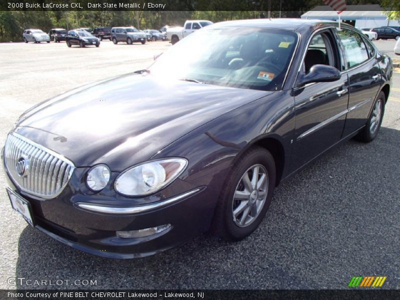 Dark Slate Metallic / Ebony 2008 Buick LaCrosse CXL