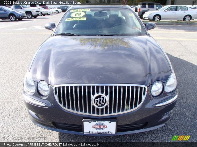 Dark Slate Metallic / Ebony 2008 Buick LaCrosse CXL