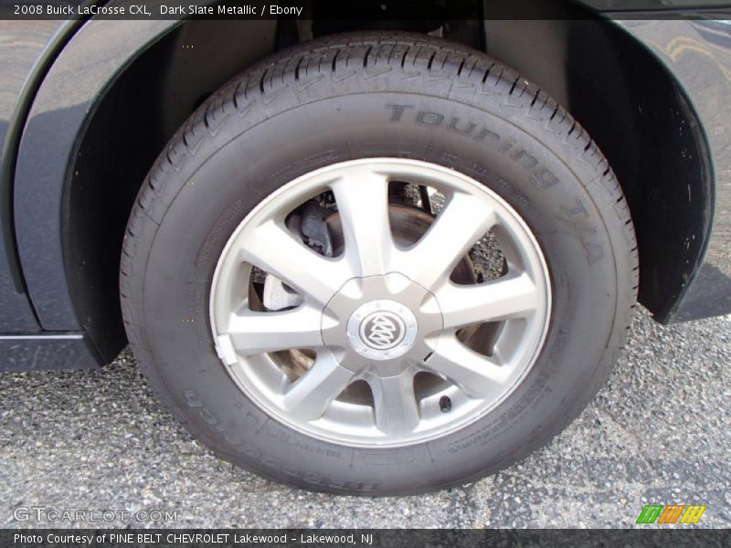 Dark Slate Metallic / Ebony 2008 Buick LaCrosse CXL