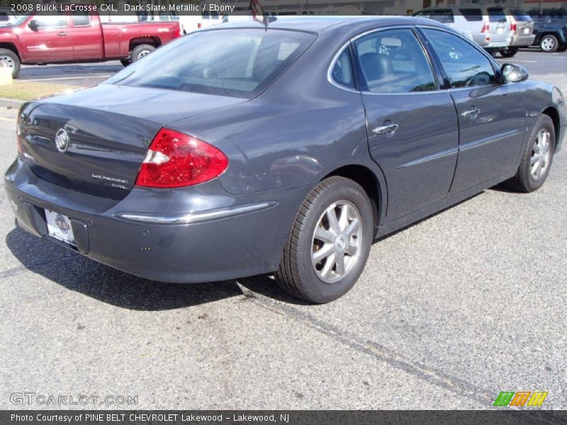 Dark Slate Metallic / Ebony 2008 Buick LaCrosse CXL