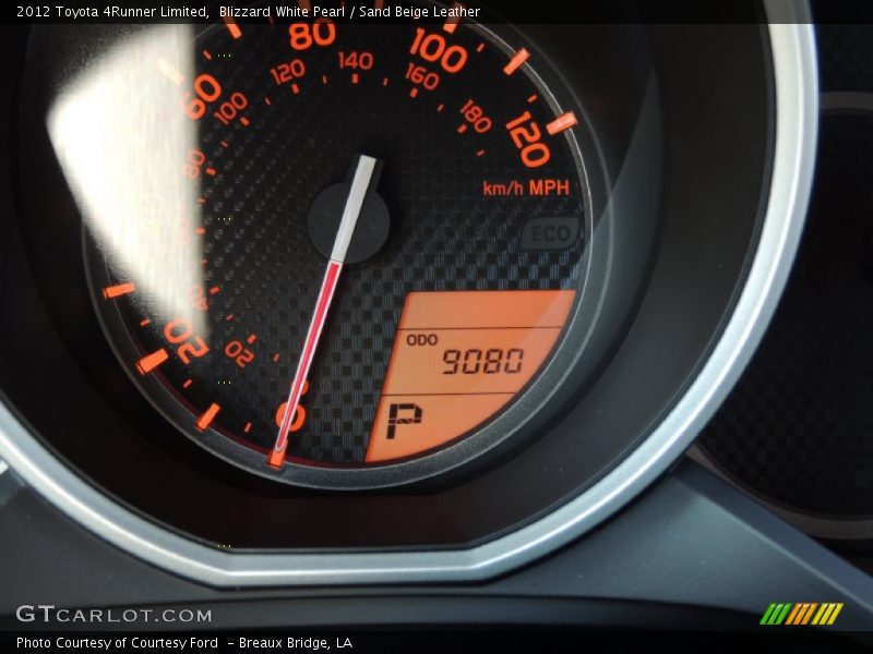 Blizzard White Pearl / Sand Beige Leather 2012 Toyota 4Runner Limited