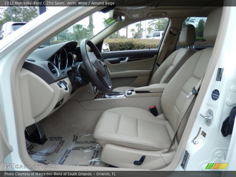  2012 C 250 Sport Almond Beige Interior