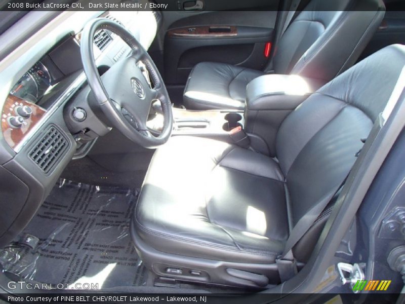 Dark Slate Metallic / Ebony 2008 Buick LaCrosse CXL