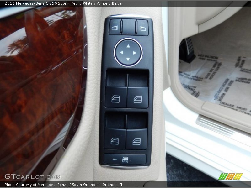 Controls of 2012 C 250 Sport