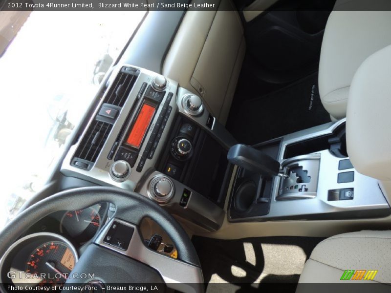Blizzard White Pearl / Sand Beige Leather 2012 Toyota 4Runner Limited