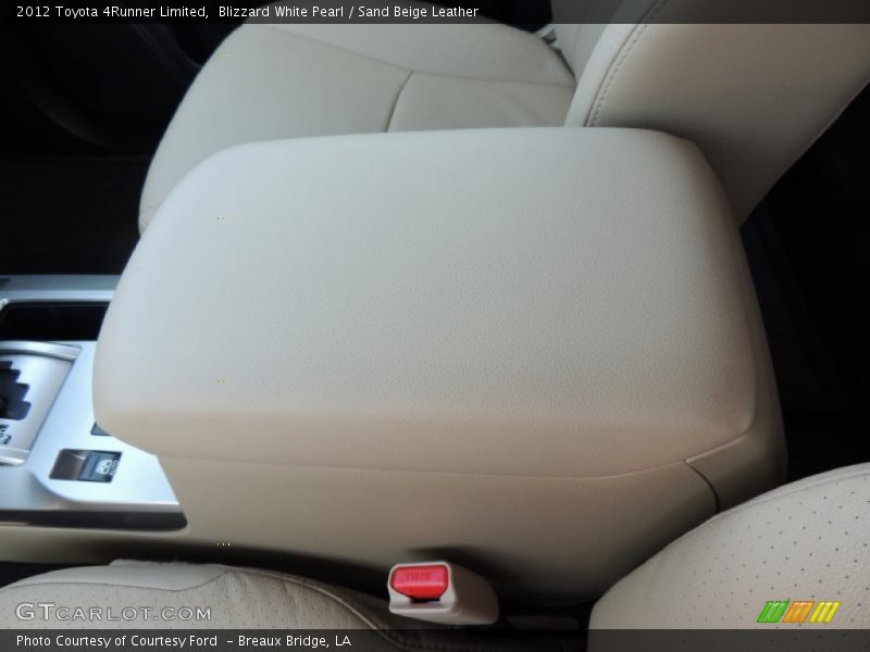Blizzard White Pearl / Sand Beige Leather 2012 Toyota 4Runner Limited