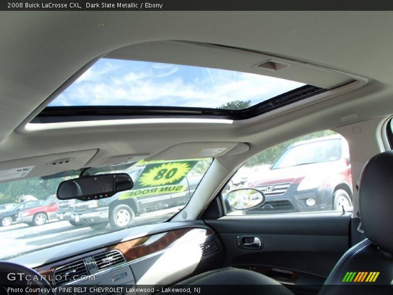 Dark Slate Metallic / Ebony 2008 Buick LaCrosse CXL