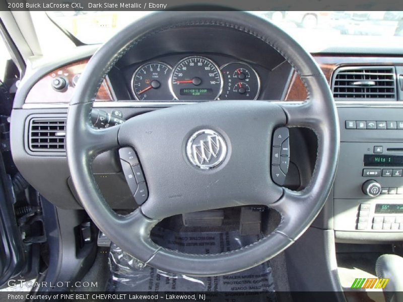 Dark Slate Metallic / Ebony 2008 Buick LaCrosse CXL