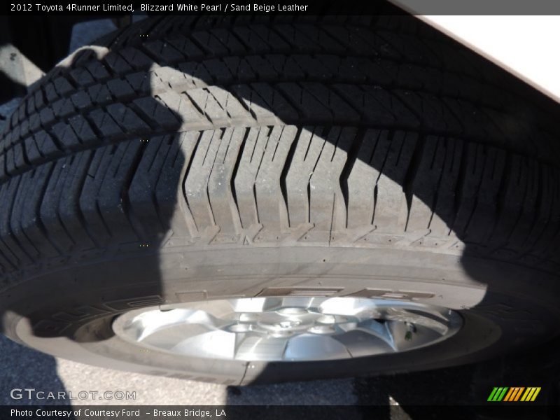 Blizzard White Pearl / Sand Beige Leather 2012 Toyota 4Runner Limited