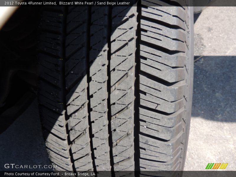 Blizzard White Pearl / Sand Beige Leather 2012 Toyota 4Runner Limited