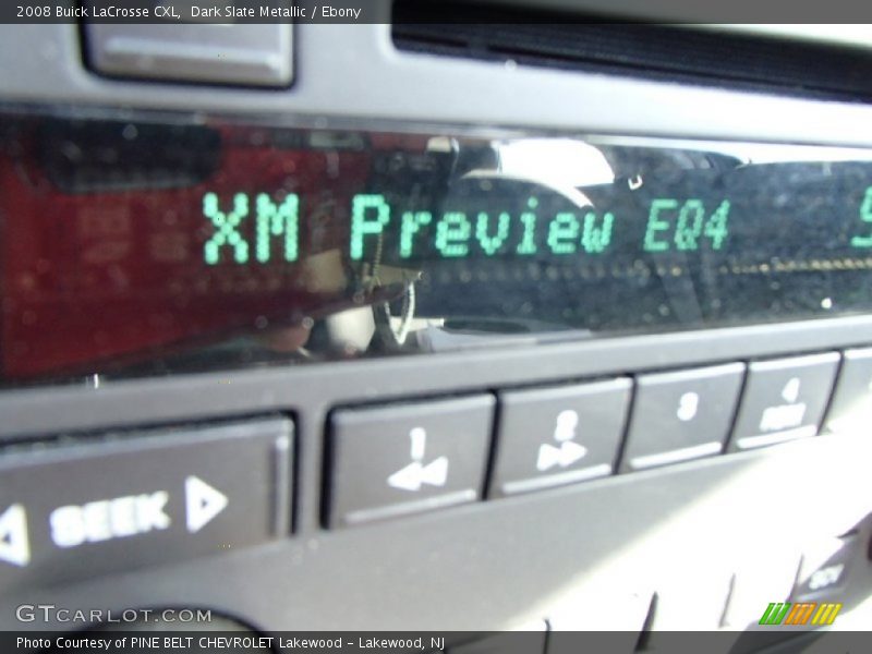 Dark Slate Metallic / Ebony 2008 Buick LaCrosse CXL