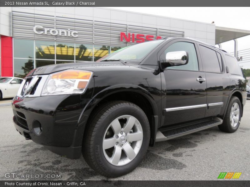 Galaxy Black / Charcoal 2013 Nissan Armada SL