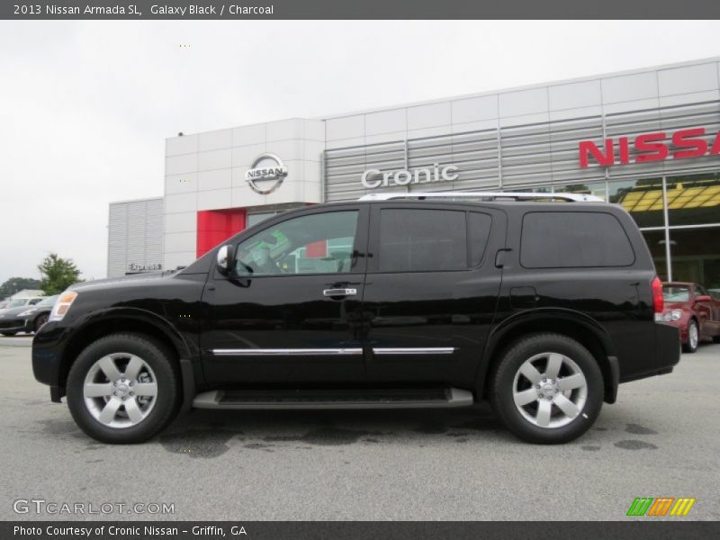 Galaxy Black / Charcoal 2013 Nissan Armada SL