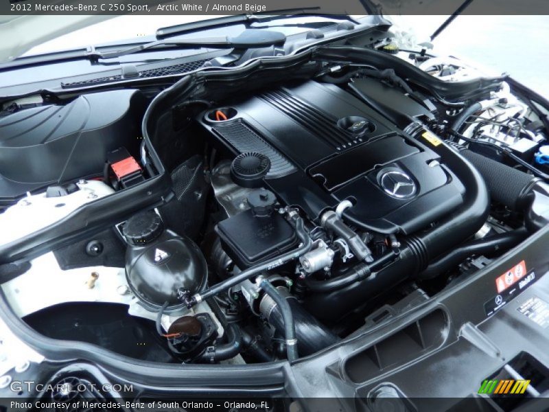  2012 C 250 Sport Engine - 1.8 Liter Turbocharged DI DOHC 16-Valve VVT 4 Cylinder