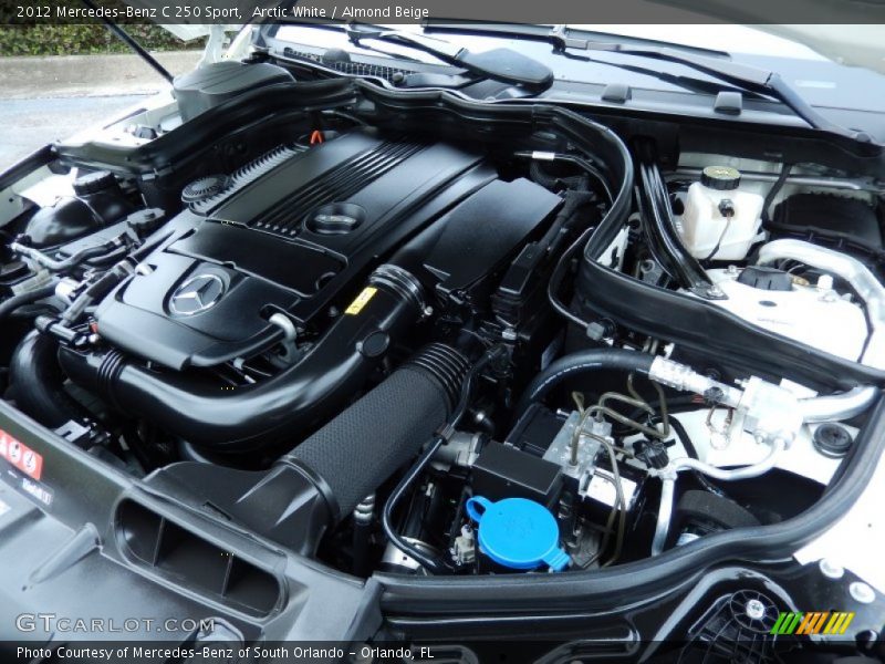  2012 C 250 Sport Engine - 1.8 Liter Turbocharged DI DOHC 16-Valve VVT 4 Cylinder
