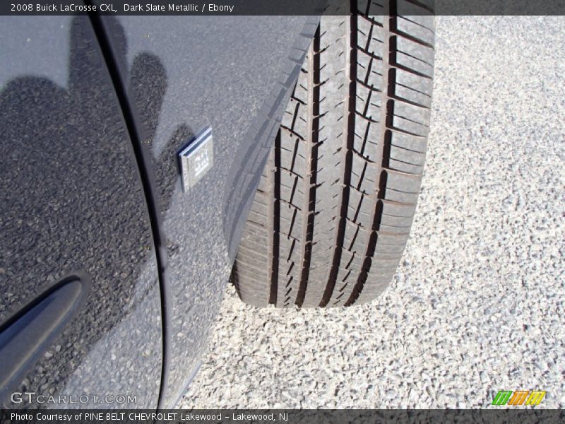 Dark Slate Metallic / Ebony 2008 Buick LaCrosse CXL
