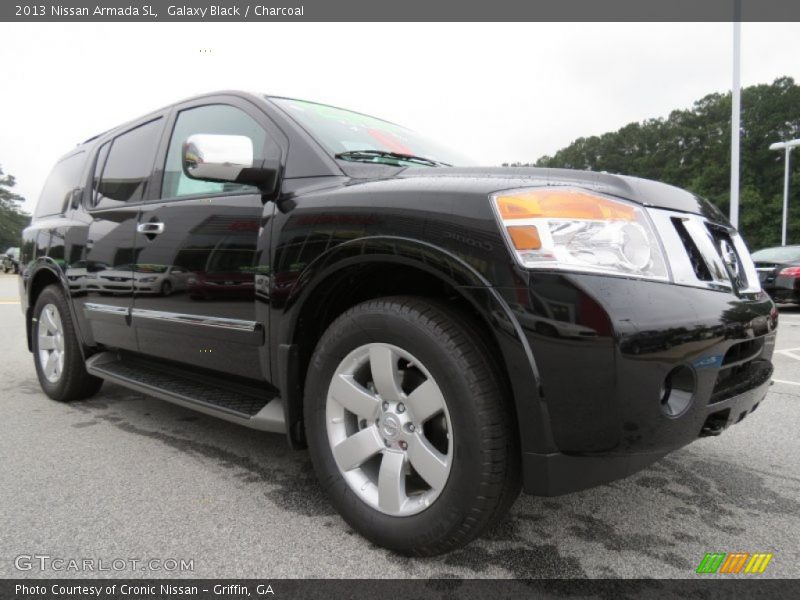 Galaxy Black / Charcoal 2013 Nissan Armada SL