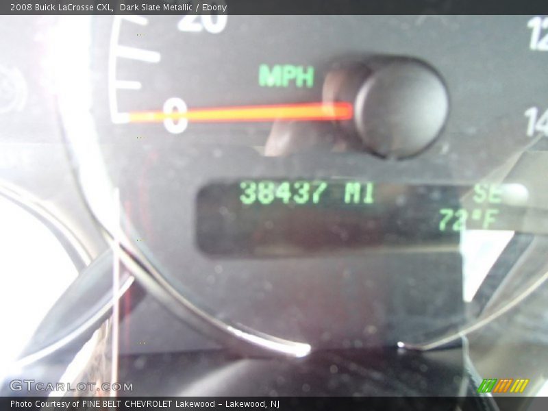 Dark Slate Metallic / Ebony 2008 Buick LaCrosse CXL