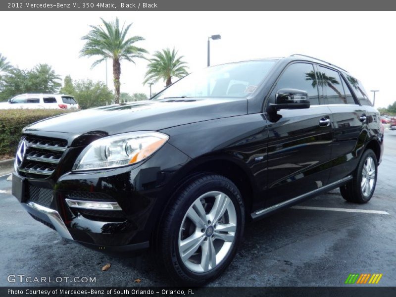 Front 3/4 View of 2012 ML 350 4Matic