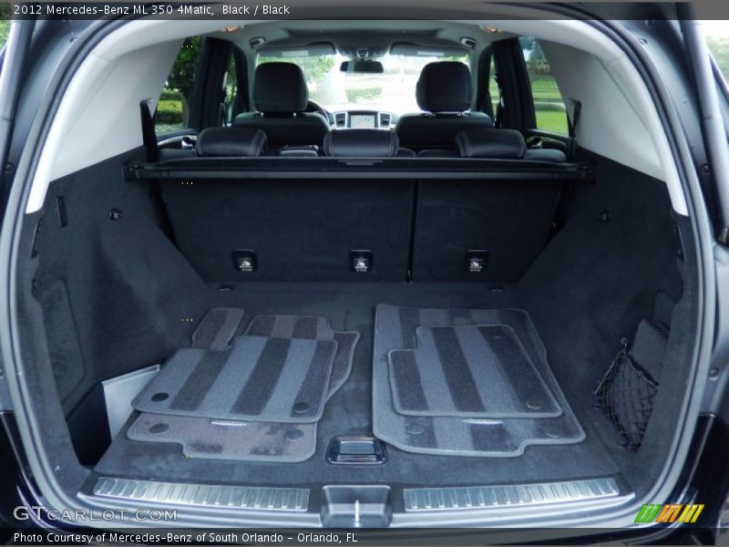  2012 ML 350 4Matic Trunk