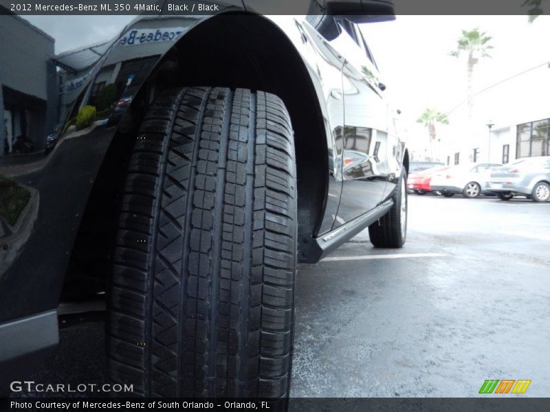 Black / Black 2012 Mercedes-Benz ML 350 4Matic