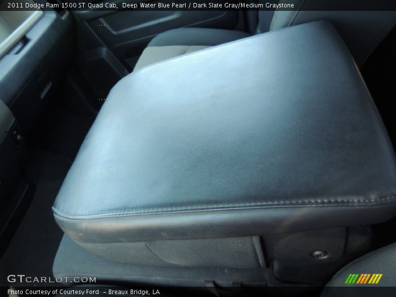 Deep Water Blue Pearl / Dark Slate Gray/Medium Graystone 2011 Dodge Ram 1500 ST Quad Cab