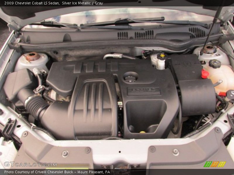 Silver Ice Metallic / Gray 2009 Chevrolet Cobalt LS Sedan