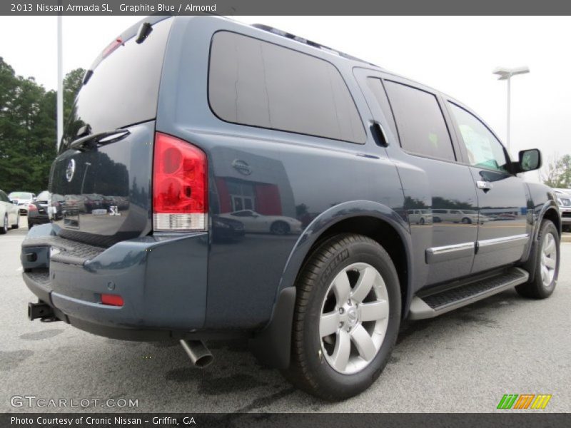 Graphite Blue / Almond 2013 Nissan Armada SL